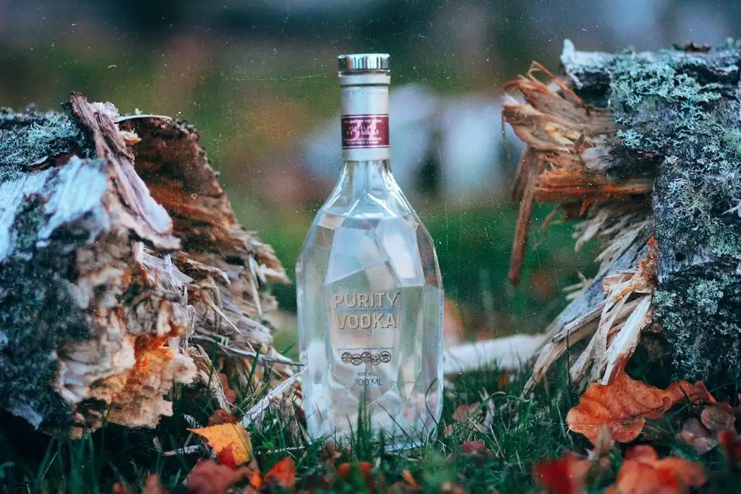 VODKA bottle of vodka