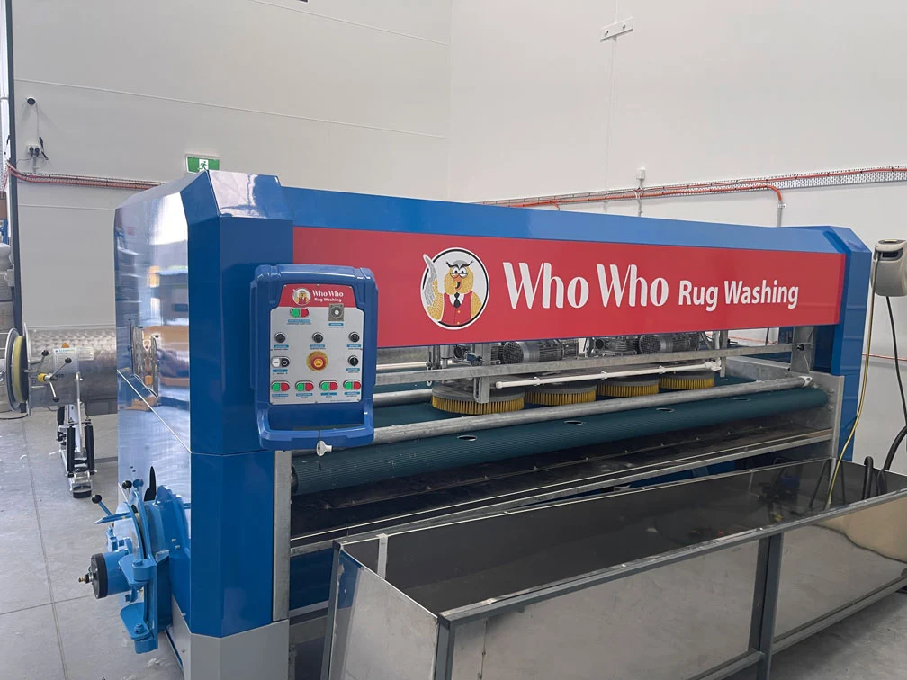 rug washing equipment